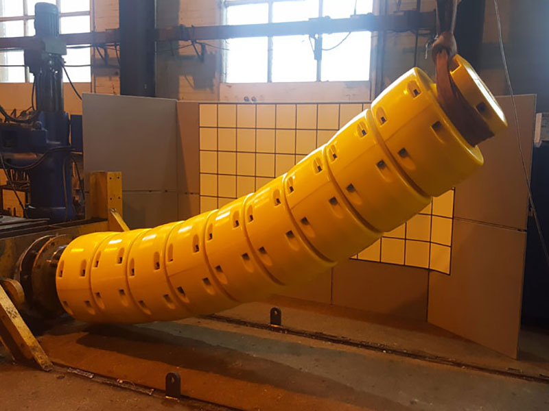 柔性管道弯曲限位器