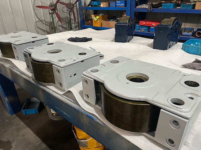 轨道RGV轮组系统